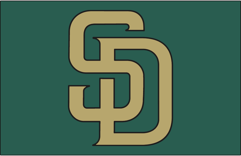 San Diego Padres 2007-2010 Cap Logo fabric transfer